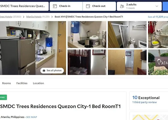 Xny@smdctreesresidences1bedt1 Fairview Quezon